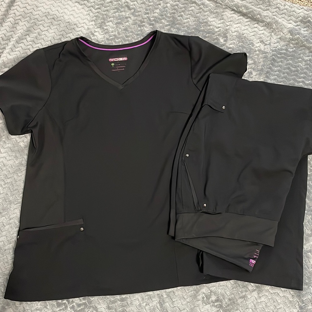 Healing Hands Purple Label Scrub Set